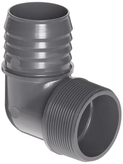 Spears Series Pvc Tube Fitting Degree Elbow Schedule Gray