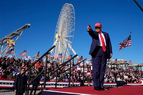 Trump In Wildwood Former President Laments Hush Money Trial WHYY