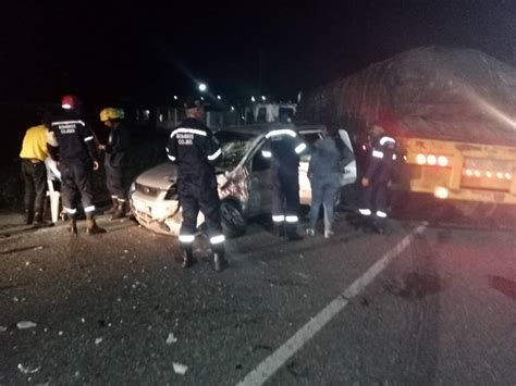 Colisión de vehículos dejó un fallecido en la Bajada de los Monos