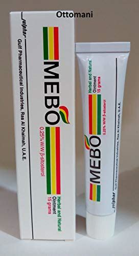 MEBO BURN Fast Pain Relief Healing Cream Leaves No Marks 15 Grams On