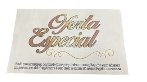 Envelope Colado Oferta Especial Dourado 100 Unidades Novo Israel