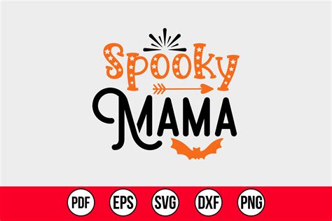 Spooky Mama Svg Graphic By Abdul Mannan125 · Creative Fabrica