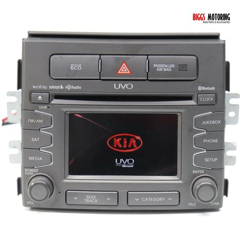 2012 2013 Kia Soul Uvo Infinity Radio Stereo Cd Player 96160 2k500ds5