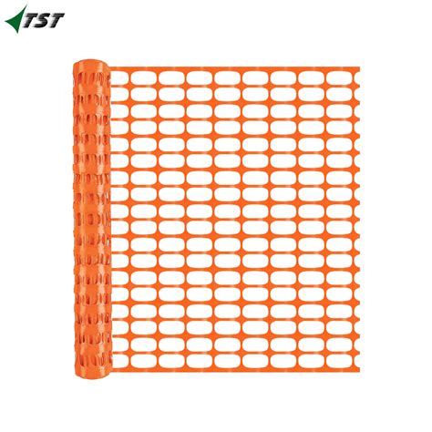 HDPE Orange Plastic Safety Warning Barrier Snow Fence Mesh For