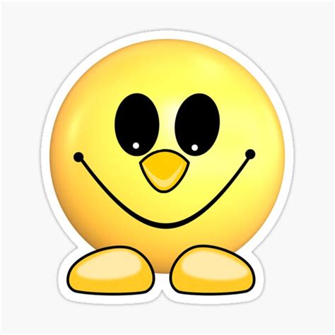 "Happy emoji" Sticker by ayush1245 | Redbubble