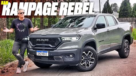 Ram Rampage Rebel A Melhor X Em Custo Benef Cio Vale Mais A Pena