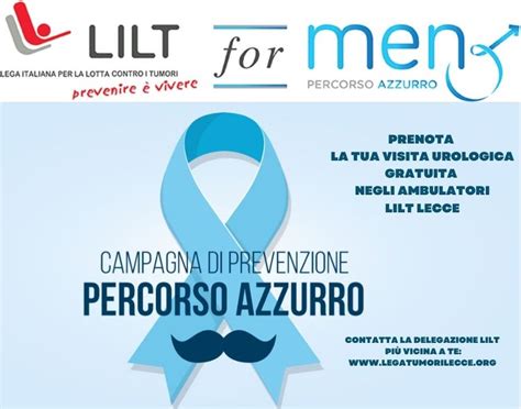 Lilt For Men A Marzo Visite Gratuite Per La Prevenzione Dei Tumori