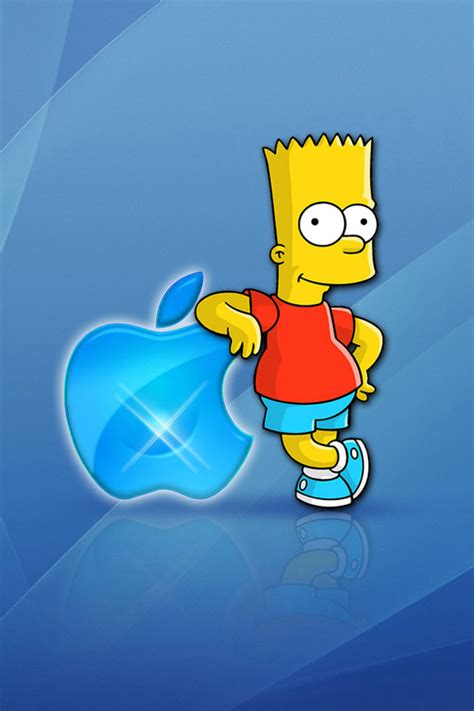 🔥 Download The Simpsons Wallpaper Apple Click Bart Simpson Background