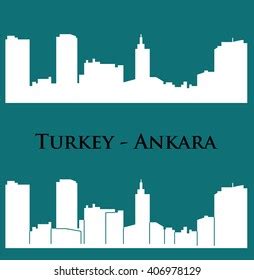 Ankara Turkey Stock Vector (Royalty Free) 406978129 | Shutterstock