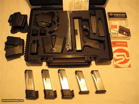 Springfield Xdm 45 Acp 3 8 Inch With Streamlight Tlr 6 Red Laser Light Combination Unit