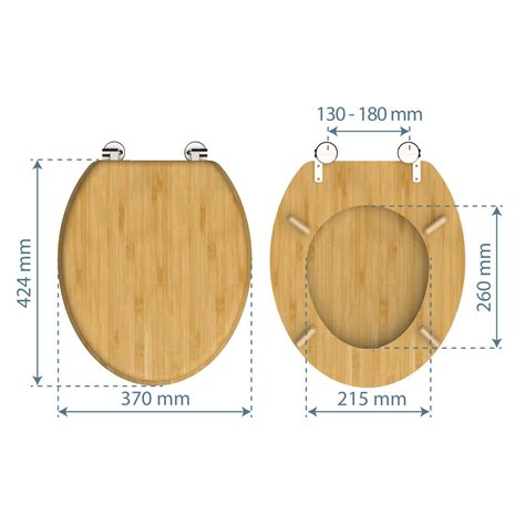 Sch Tte Wc Sitz Bambus Natural Bamboo Kaufen Bei Obi