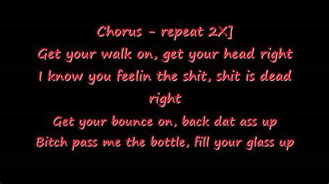 Xzibit Get Your Walk On Lyrics Youtube