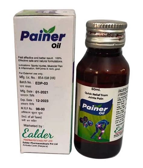 Joint And Muscle Pain Relief Oil At Rs Piece Pain Relief Oil In