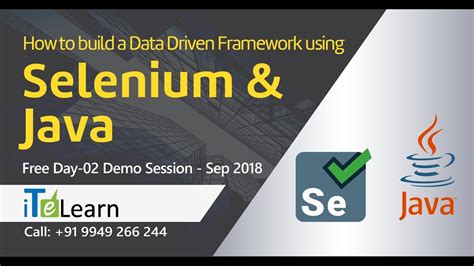 How To Build A Data Driven Framework Using Selenium And Java Free Day