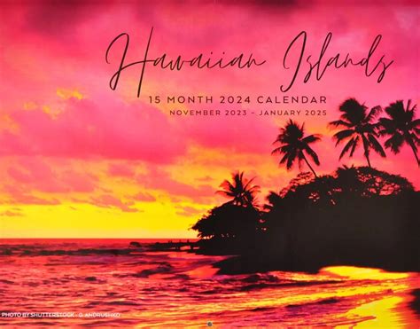 Kauai Calendar 2025 Nerta Florinda