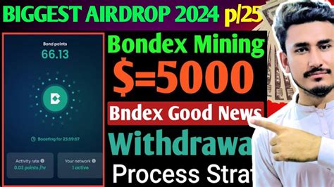 Bondex Mining App Airdrop Snapshot Launchpad Listing Details Bondex