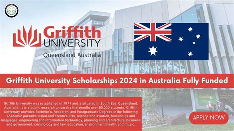 Griffith University Scholarships 2024 In Australia Fully Funded Apply