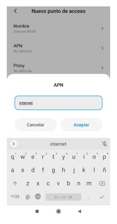 Cómo CONFIGURAR el APN en XIAOMI Mi 6 Guía RÁPIDA