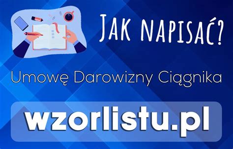 Jak Napisa Wz R Umow Darowizny Ci Gnika