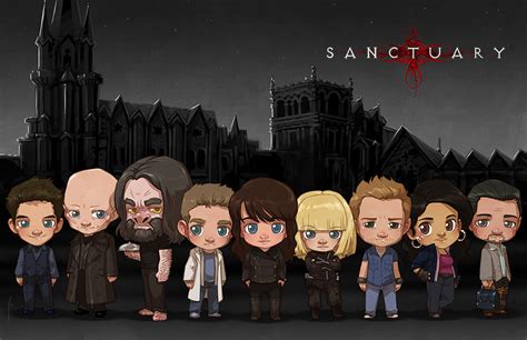 [Commission] Sanctuary Cast by JoannaJohnen on DeviantArt