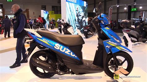 2016 Suzuki Address 110 Scooter Walkaround 2015 EICMA Milan YouTube