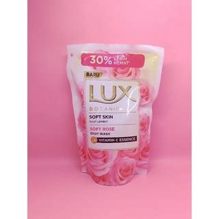 Jual Lux Botanicals Smooth Skin Refill Soft Rose Body Wash 450 Ml