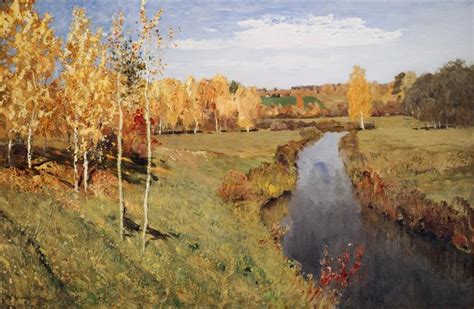 Golden Autumn, 1895 - Isaac Levitan - WikiArt.org