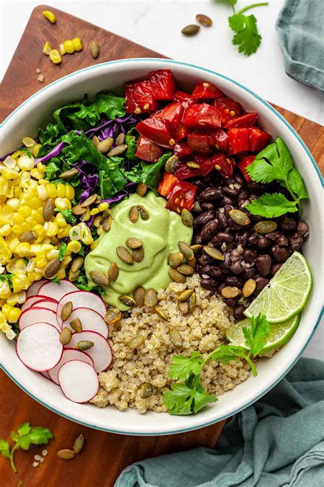 Mexican Buddha Bowl With Garlicky Black Beans The Throbbing Eggplant