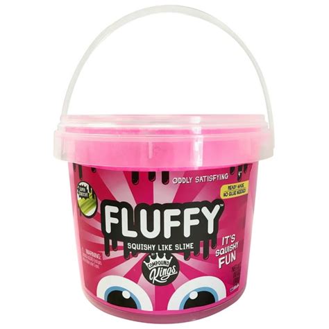 Compound Kings 3 Lb Fluffy Pink Slime Bucket