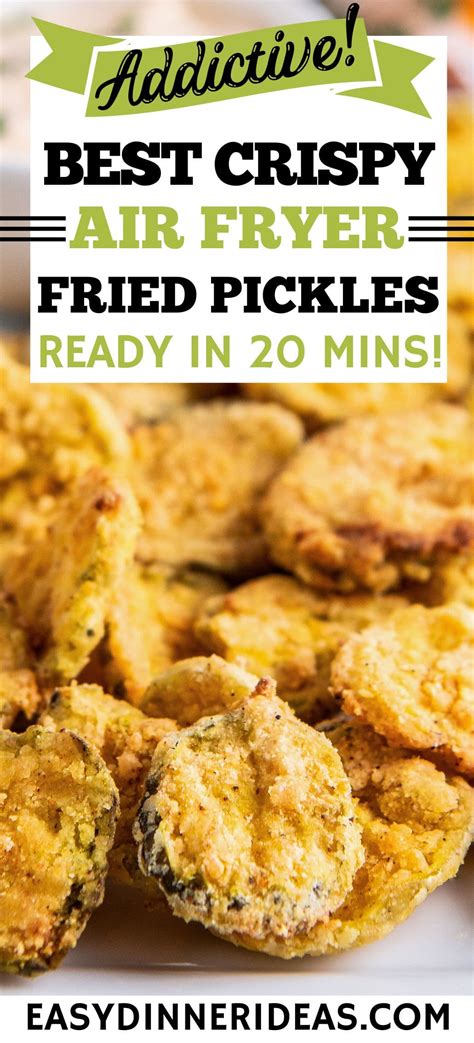 Air Fryer Fried Pickles Easy Dinner Ideas