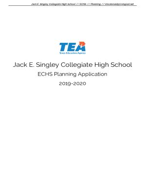 Fillable Online Compare Jack E Singley Academy with Irving High School ...