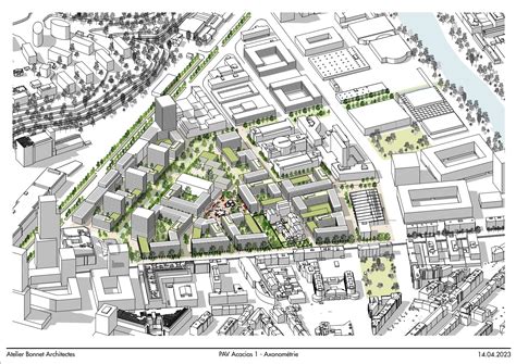 PAV Acacias 1 PLQ et projet urbain sia section genève