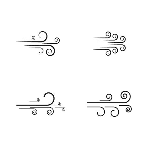 Wind Logo And Symbol Vector 2144578 Vector Art At Vecteezy