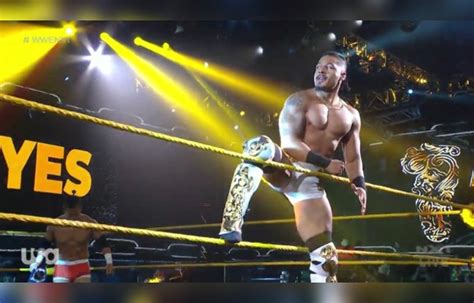 Carmelo Hayes Nuevo Nxt North American Champion