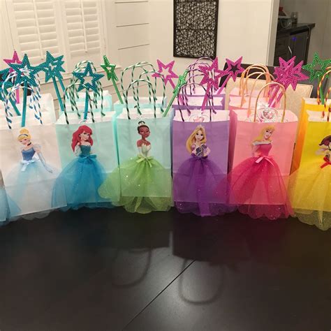 10pcs Disney Prinzessin Geburtstag feine Schönheit Glitter Tutu Ta