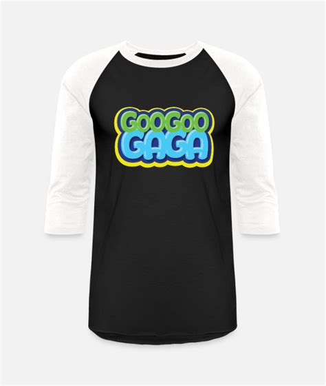 Goo Goo Gaga Logo Unisex Baseball T Shirt Spreadshirt