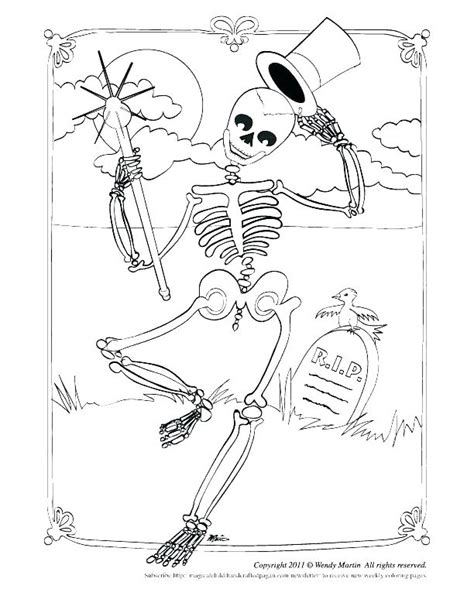 Axial Skeleton Coloring Sheets Coloring Pages