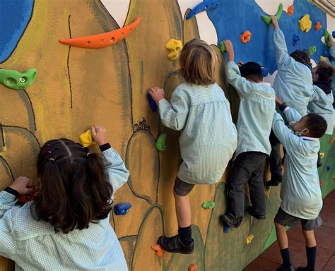 Nou Roc Drom Al Pati De L Escola Sagrat Cor Diari De Terrassa