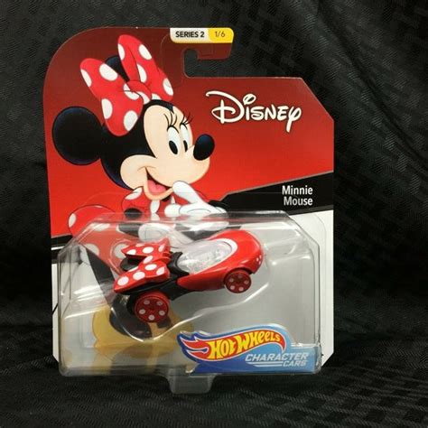 Hot Wheels Toys Hot Wheels Disney Minnie Mouse Character Car Series