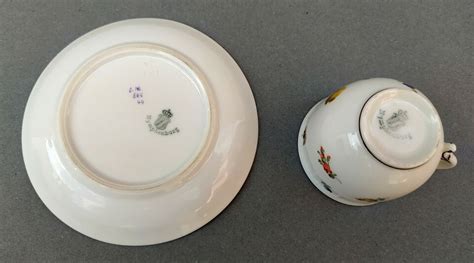 Antique Nymphenburg Cup And Saucer Ebay