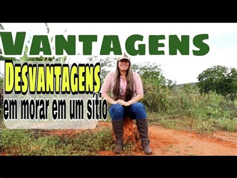 Vantagens E Desvantagens Em Morar Em Um Sitio Vida No Campo Youtube