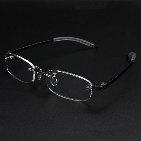 Buy Zilead Ultralight Soft Tr90 Frameless Finished Myopia Glasses Mens Business Glasses 10to 4