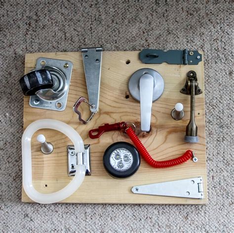 Grow With Me DIY Busy Board | 50 Ideas For A DIY Busy Board