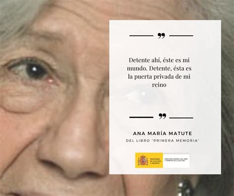 LibroyLecturaGob on Twitter La gran Ana María Matute y su ejemplo nos