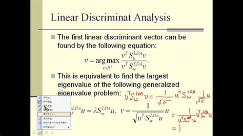 3 Linear Discriminant Analysis And Generalized Discriminant Analysis