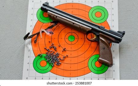 Pellet Gun Target Stock Photo 253881007 | Shutterstock