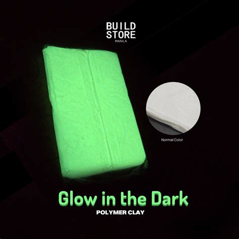 Glow In The Dark Polymer Clay Marble Polymer Clay G Block