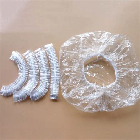 100pcs Lot Disposable Shower Caps Hat Bathing Caps Hotel One Off