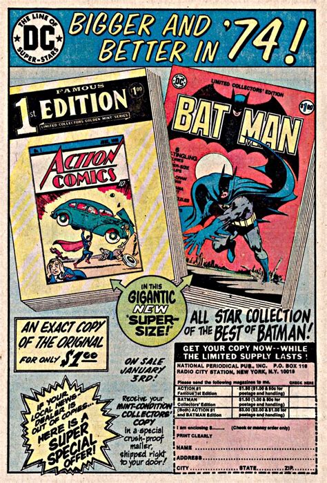 More S Dc Comics House Ads