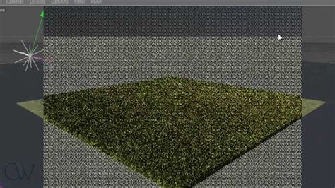 How To Make Grass In Cinema 4d R13 With Vray Youtube